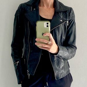 Danier leather moto jacket